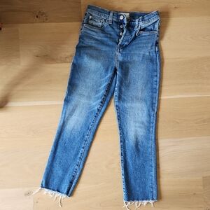 Frank & Eileen Blue Ankle Cropped Jeans
